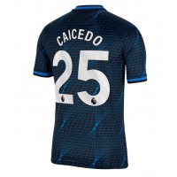 Chelsea Moises Caicedo #25 Replika Bortatröja 2023-24 Kortärmad